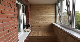 Отделка, остекление, утепление балконов в Рузаевке от 204 руб. м/2.