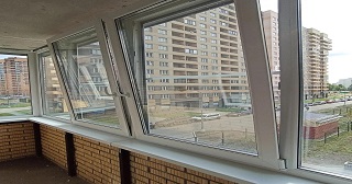 Остекление балкона Рузаевка цена от 9651 руб. м/п. за 49 часов