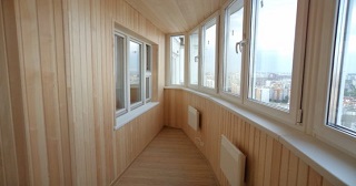 Отделка, остекление, утепление балконов в Рузаевке от 204 руб. м/2.